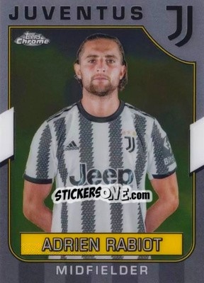 Cromo Adrien Rabiot - Juventus Chrome 2022-2023
 n. 8 - Topps