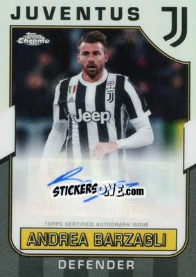 Cromo Andrea Barzagli - Juventus Chrome 2022-2023
 n. LE-AB - Topps