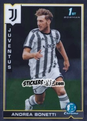Figurina Andrea Bonetti - Juventus Chrome 2022-2023
 n. 57 - Topps