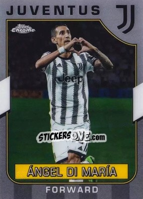 Figurina Angel Di Maria - Juventus Chrome 2022-2023
 n. 39 - Topps