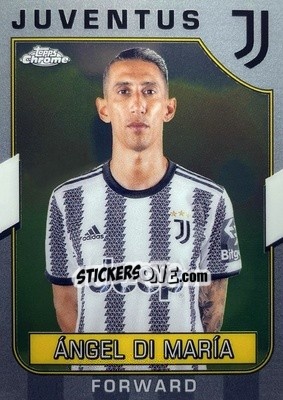 Figurina Angel Di Maria - Juventus Chrome 2022-2023
 n. 11 - Topps