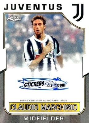 Figurina Claudio Marchisio - Juventus Chrome 2022-2023
 n. LE-CM - Topps