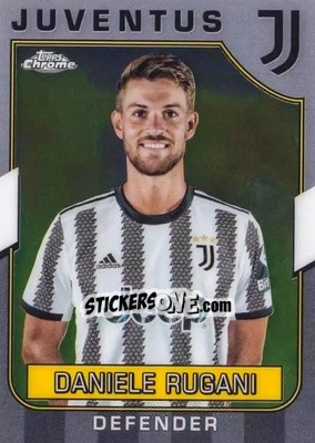 Sticker Daniele Rugani - Juventus Chrome 2022-2023
 n. 23 - Topps