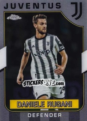 Sticker Daniele Rugani - Juventus Chrome 2022-2023
 n. 51 - Topps