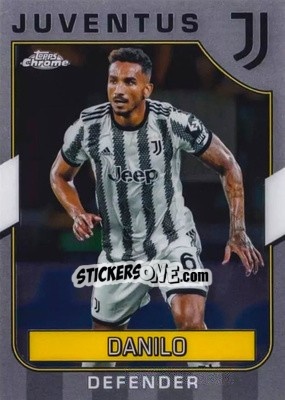 Figurina Danilo - Juventus Chrome 2022-2023
 n. 31 - Topps
