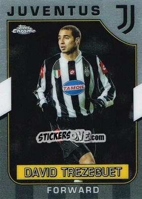 Sticker David Trezeguet - Juventus Chrome 2022-2023
 n. 69 - Topps