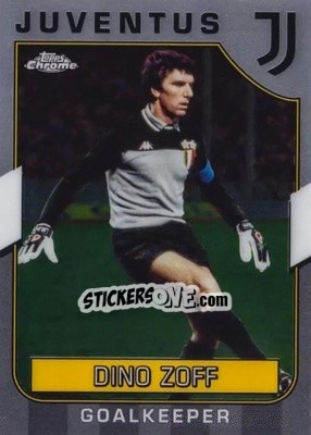 Cromo Dino Zoff - Juventus Chrome 2022-2023
 n. 74 - Topps