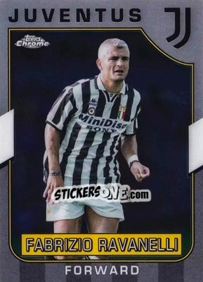 Cromo Fabrizio Ravanelli - Juventus Chrome 2022-2023
 n. 73 - Topps