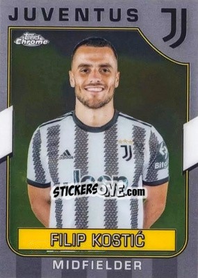 Cromo Filip Kostic - Juventus Chrome 2022-2023
 n. 15 - Topps