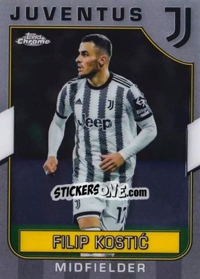 Cromo Filip Kostic - Juventus Chrome 2022-2023
 n. 43 - Topps