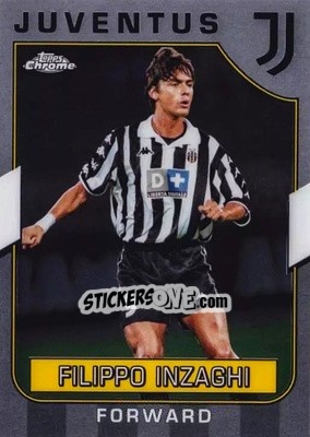Cromo Filippo Inzaghi - Juventus Chrome 2022-2023
 n. 72 - Topps