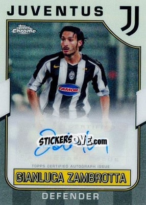 Cromo Gianluca Zambrotta - Juventus Chrome 2022-2023
 n. LE-GZ - Topps