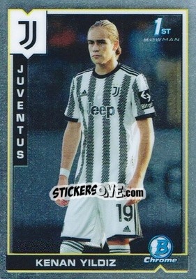 Cromo Kenan Yildiz - Juventus Chrome 2022-2023
 n. 66 - Topps
