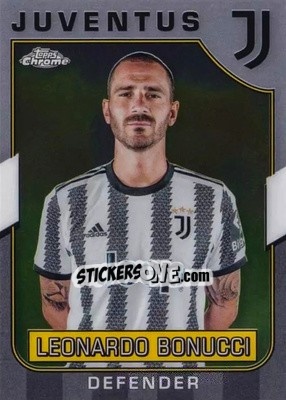 Sticker Leonardo Bonucci - Juventus Chrome 2022-2023
 n. 2 - Topps