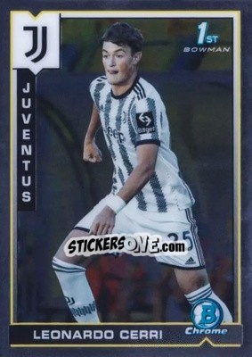 Cromo Leonardo Cerri - Juventus Chrome 2022-2023
 n. 59 - Topps