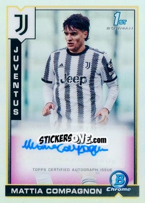 Cromo Mattia Compagnon - Juventus Chrome 2022-2023
 n. BC-MC - Topps