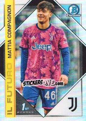 Cromo Mattia Compagnon - Juventus Chrome 2022-2023
 n. PP4 - Topps