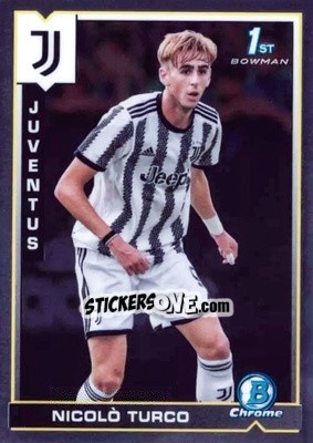 Cromo Nicolo Turco - Juventus Chrome 2022-2023
 n. 63 - Topps