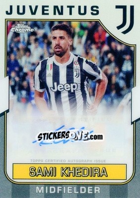 Figurina Sami Khedira - Juventus Chrome 2022-2023
 n. LE-SK - Topps