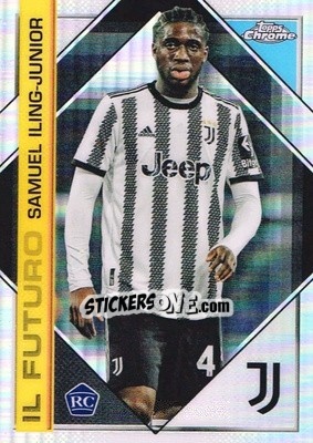Cromo Samuel Iling-Junior - Juventus Chrome 2022-2023
 n. PP9 - Topps