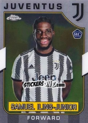 Cromo Samuel Iling-Junior - Juventus Chrome 2022-2023
 n. 28 - Topps