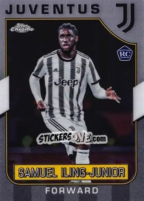 Cromo Samuel Iling-Junior - Juventus Chrome 2022-2023
 n. 56 - Topps