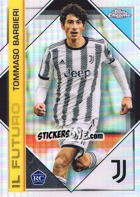 Figurina Tommaso Barbieri - Juventus Chrome 2022-2023
 n. PP6 - Topps