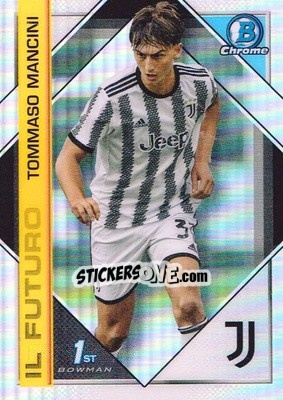 Figurina Tommaso Mancini - Juventus Chrome 2022-2023
 n. PP3 - Topps