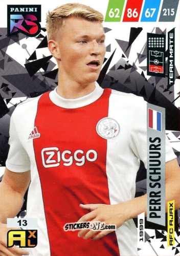 Cromo Perr Schuurs - Fifa 365 2022 - Rising Stars n. 13 - Panini