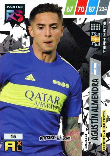 Figurina Agustin Almendra - Fifa 365 2022 - Rising Stars n. 15 - Panini