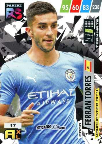 Cromo Ferran Torres - Fifa 365 2022 - Rising Stars n. 17 - Panini