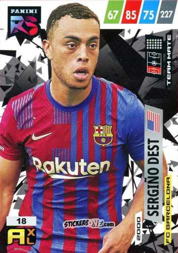 Cromo Sergino Dest - Fifa 365 2022 - Rising Stars n. 18 - Panini