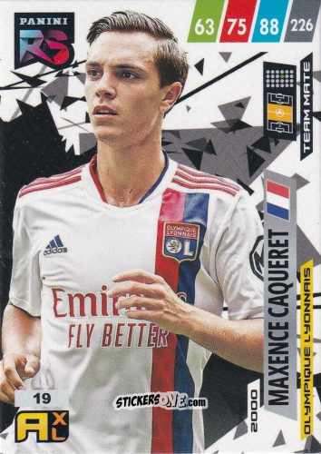 Sticker Maxence Caqueret - Fifa 365 2022 - Rising Stars n. 19 - Panini