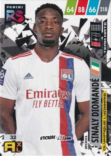 Cromo Sinaly Diomande - Fifa 365 2022 - Rising Stars n. 32 - Panini