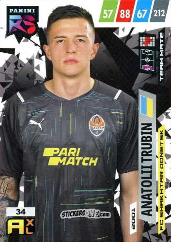 Sticker Anatolij Trubin - Fifa 365 2022 - Rising Stars n. 34 - Panini