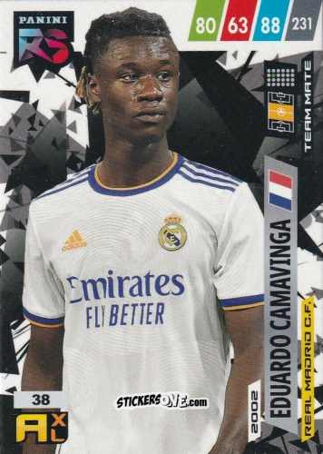 Sticker Eduardo Camavinga - Fifa 365 2022 - Rising Stars n. 38 - Panini
