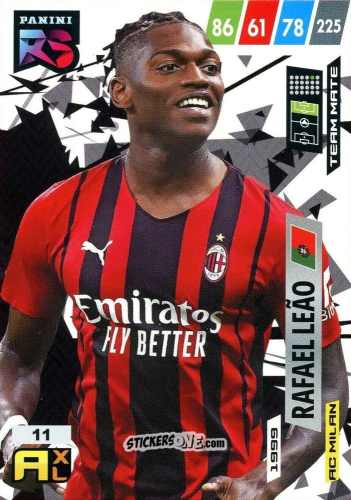 Cromo Rafael Leão - Fifa 365 2022 - Rising Stars n. 11 - Panini