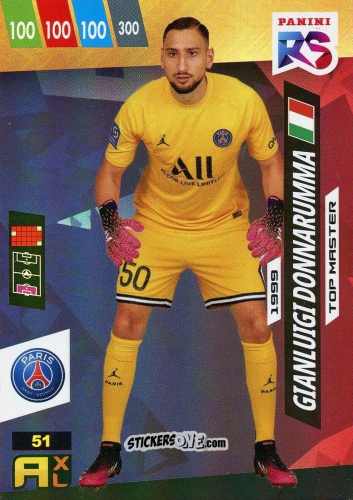 Sticker Gianluigi Donnarumma - Fifa 365 2022 - Rising Stars n. 51 - Panini