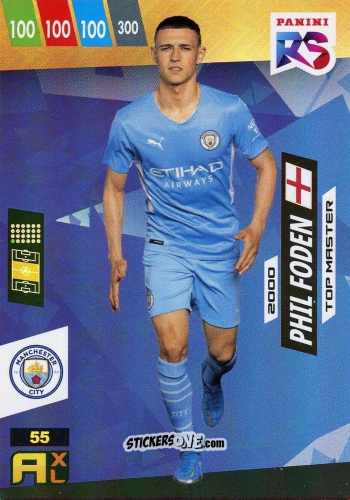 Cromo Phil Foden - Fifa 365 2022 - Rising Stars n. 55 - Panini