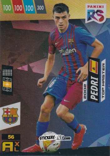 Sticker Pedri - Fifa 365 2022 - Rising Stars n. 56 - Panini