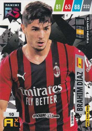 Cromo Brahim Díaz - Fifa 365 2022 - Rising Stars n. 10 - Panini