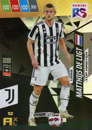 Sticker Matthijs De Ligt - Fifa 365 2022 - Rising Stars n. 52 - Panini