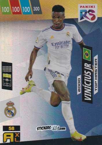 Figurina Vinícius Jr - Fifa 365 2022 - Rising Stars n. 58 - Panini