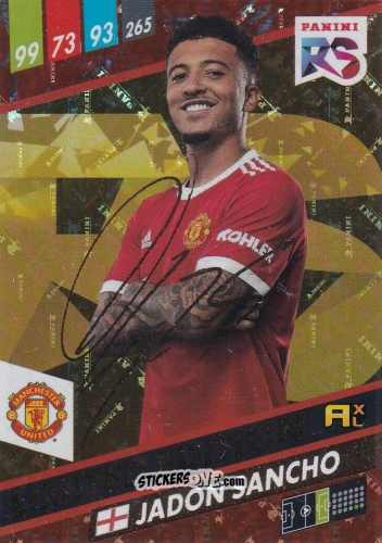 Cromo Jadon Sancho - Fifa 365 2022 - Rising Stars n. LE5 - Panini