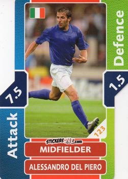 Cromo Alessandro Del Piero - World Cup Match Attax 2006 n. 123 - Topps