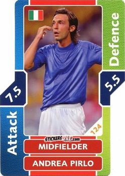 Figurina Andrea Pirlo - World Cup Match Attax 2006 n. 124 - Topps