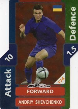 Figurina Andriy Shevchenko - World Cup Match Attax 2006 n. 174 - Topps