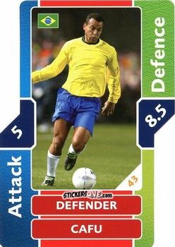 Sticker Cafu - World Cup Match Attax 2006 n. 43 - Topps