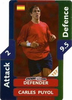 Sticker Carles Puyol - World Cup Match Attax 2006 n. 157 - Topps