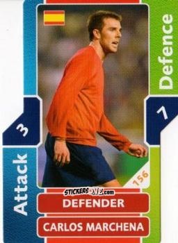 Figurina Carlos Marchena - World Cup Match Attax 2006 n. 156 - Topps